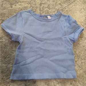 Blue Stretch Tee Shirt